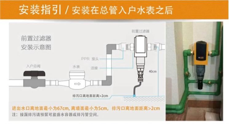 德國水麗Multipur M 反沖洗前置過濾器安裝指引